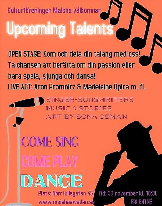 Maisha Open Stage 30 nov